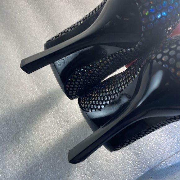 Charles Jourdan heels iridescent sparkle GBS (flawed) - Picture 6 of 13